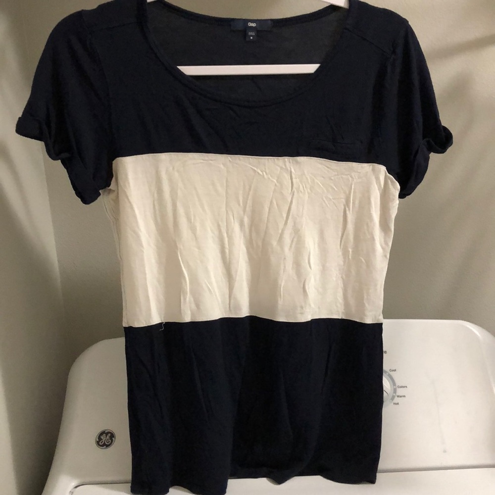 Striped Gap Tee